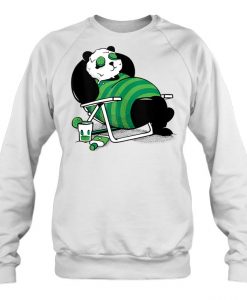 Summer Panda beach sweatshirt