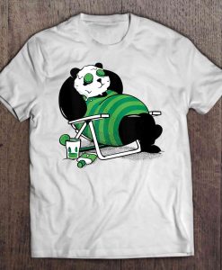 Summer Panda beach t shirt