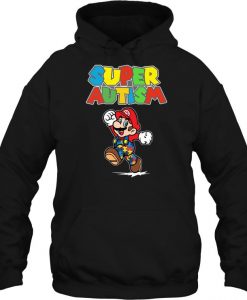 Super Autism mario hoodie