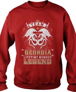Team Georgia Lifetime Member sweatshirt