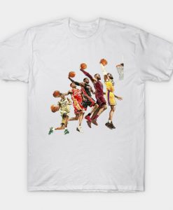 The Evolution of Lebron James t shirt