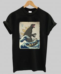 The Great Godzilla off Kanagawa T-Shirt