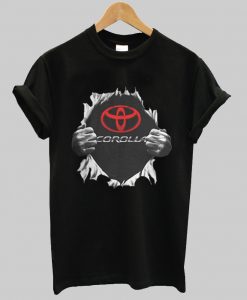 Toyota Corolla Blood inside me t shirt