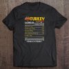 Turkey Nutrition t shirt