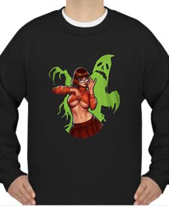 Velma Dinkley Scooby doo spooky ghost boobs sweatshirt