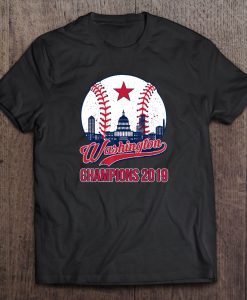 Washington Champions 2019 t shirt