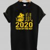 Year of the Rat 2020 Chinese t shirt