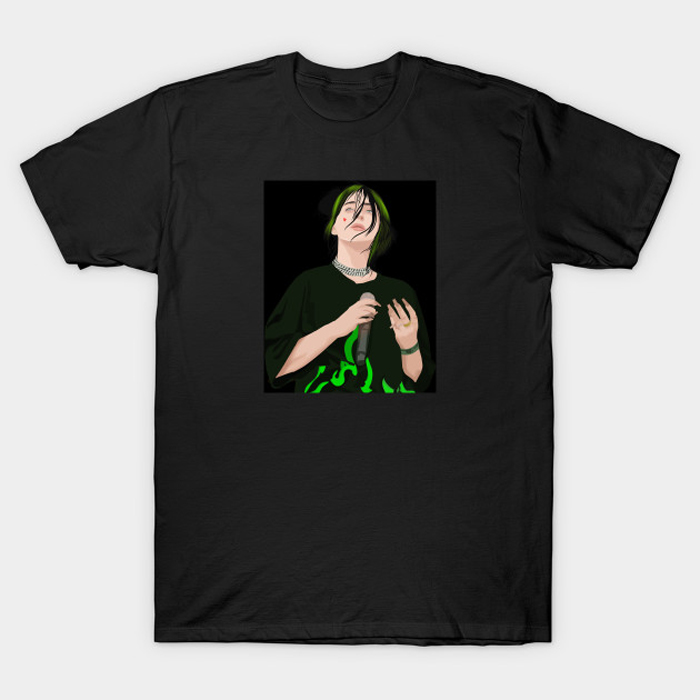 billie eilish vector art T-Shirt