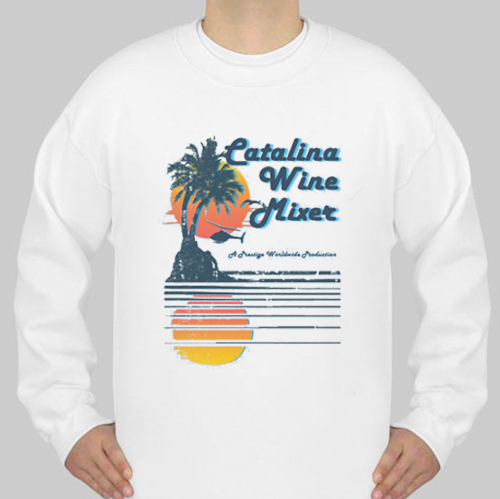 catalina wine mixet sweatshirt