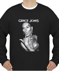 grace jones sweatshirt