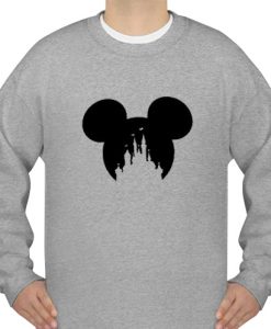 head Mickey sweatshirt