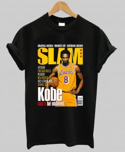 kobe bryant slam cover t shirt