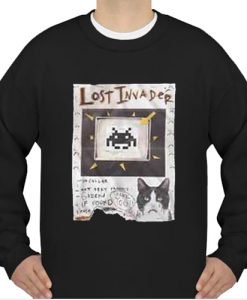 lost invader sweatshirt