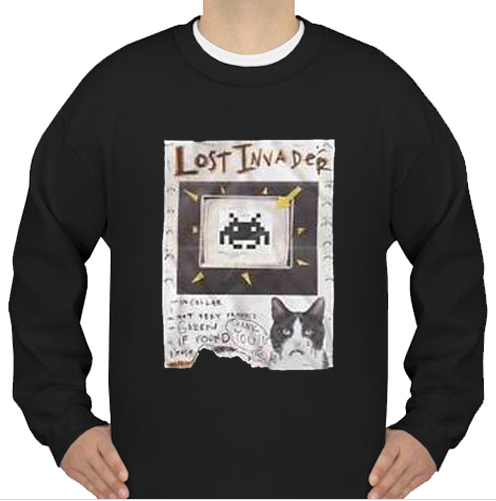 lost invader sweatshirt