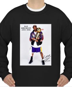 rip kobe bryant signature sweatshirt