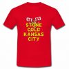 stone cold kansas city t shirt