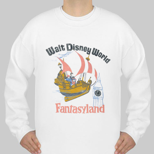 walt disney world fantasyland sweatshirt