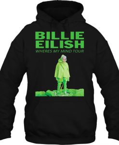 Billie Eilish Where Is My Mind Tour hoodie