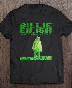 Billie Eilish Where Is My Mind Tour t shirt