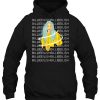 Billieeilish Billieeilish Cartoon Billie Eilish Bellyache hoodie