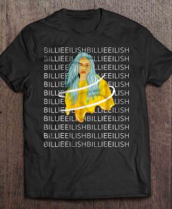 Billieeilish Billieeilish Cartoon Billie Eilish Bellyache t shirt