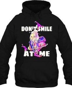 Don’t Smile At Me Billie Eilish Drawing hoodie