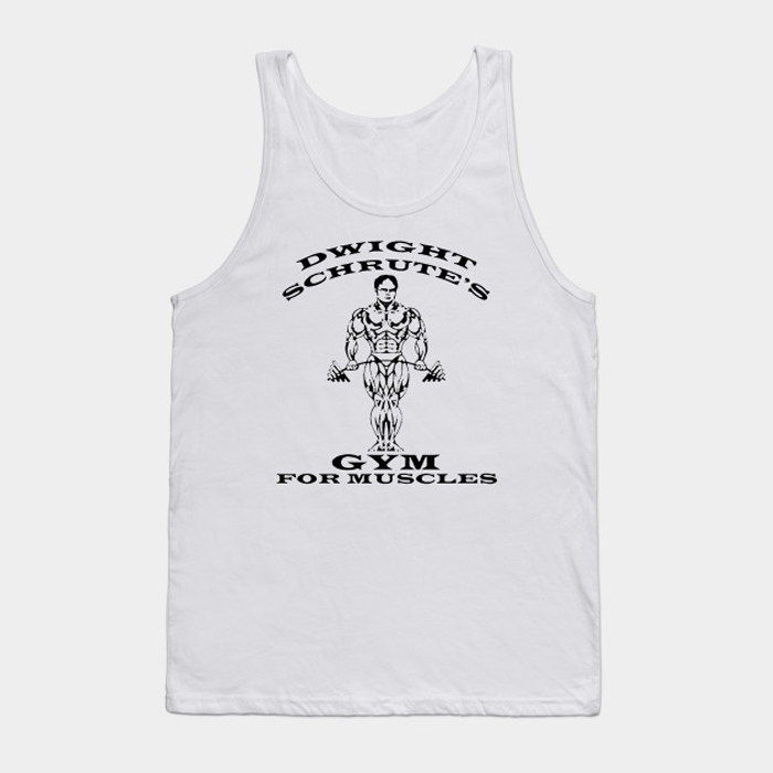 Dwight Schrute Gym For Muscles Tank Top