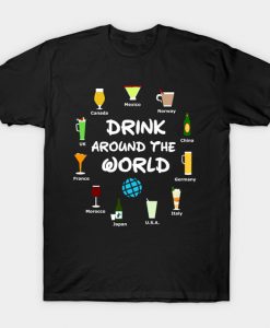 EPCOT Drink Around The World T-Shirt