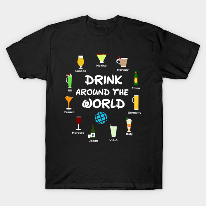EPCOT Drink Around The World T-Shirt
