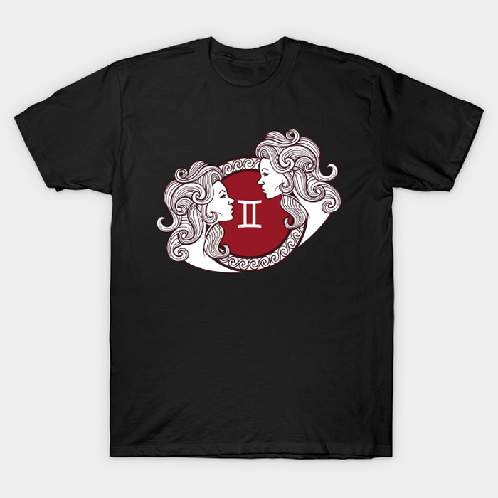 Gemini Zodiac Sign T-Shirt