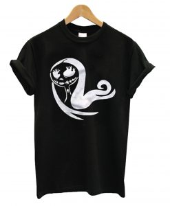 Jack And Sally Nightmare Before Christmas Line Couples T-shirt