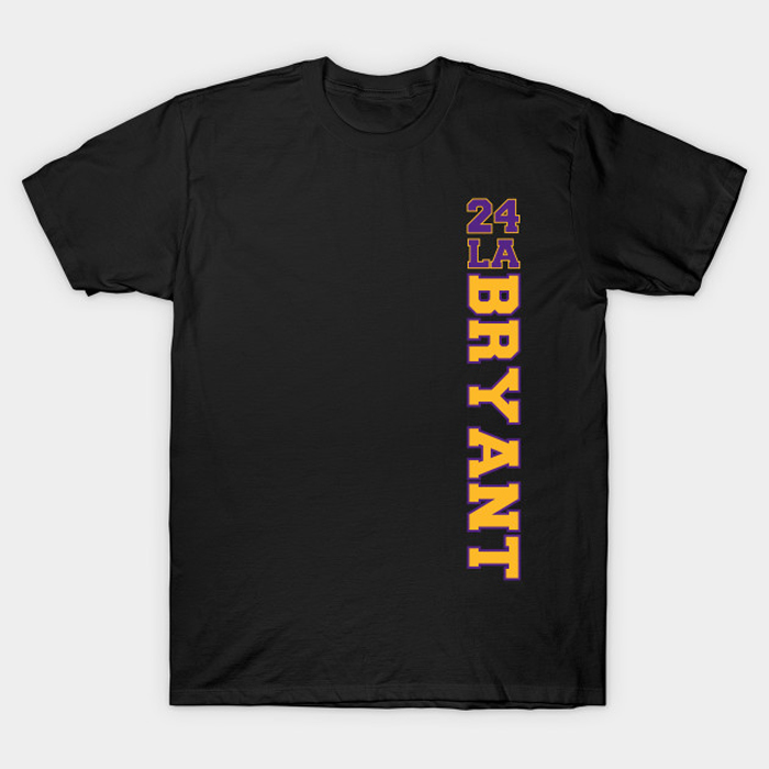 Kobe Bryant 24 Los Angeles Lakers T-Shirt