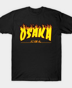 Osaka Japan Thrasher Gold T-Shirt