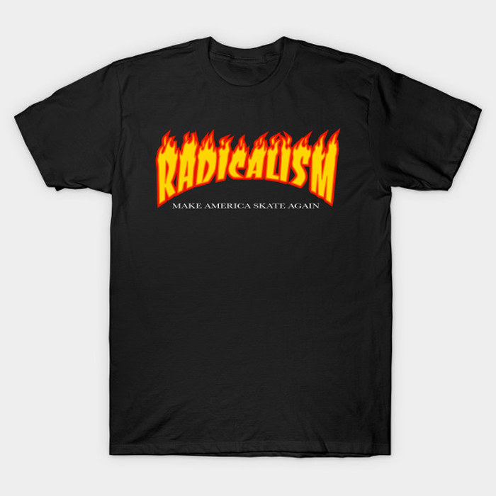 RADICALISM white font T-Shirt