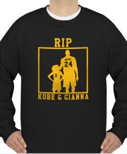 Rip kobe and gianna sweatshirt