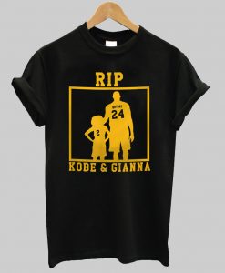 Rip kobe and gianna t shirt