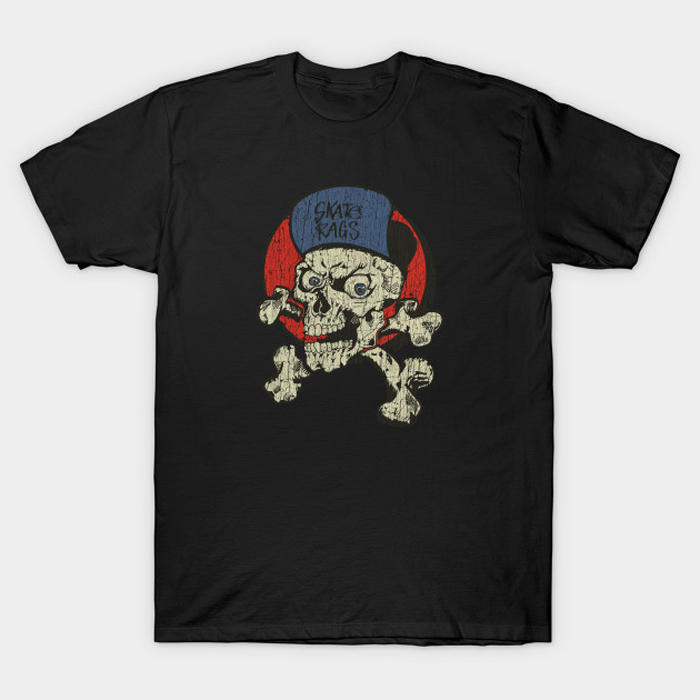 Skate Rags Skull & Crossbones T-Shirt