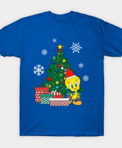 Tweety Around The Christmas Tree T-Shirt