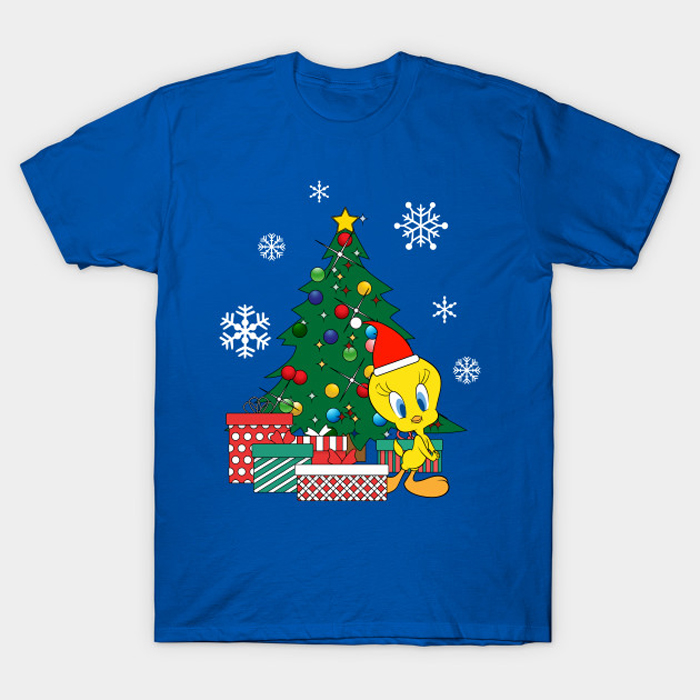 Tweety Around The Christmas Tree T-Shirt