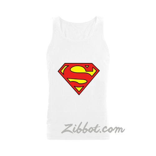 superman logo tanktop