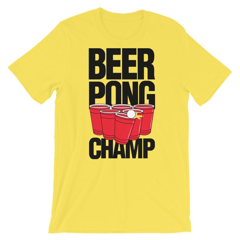 Beer Pong Champ t shirt