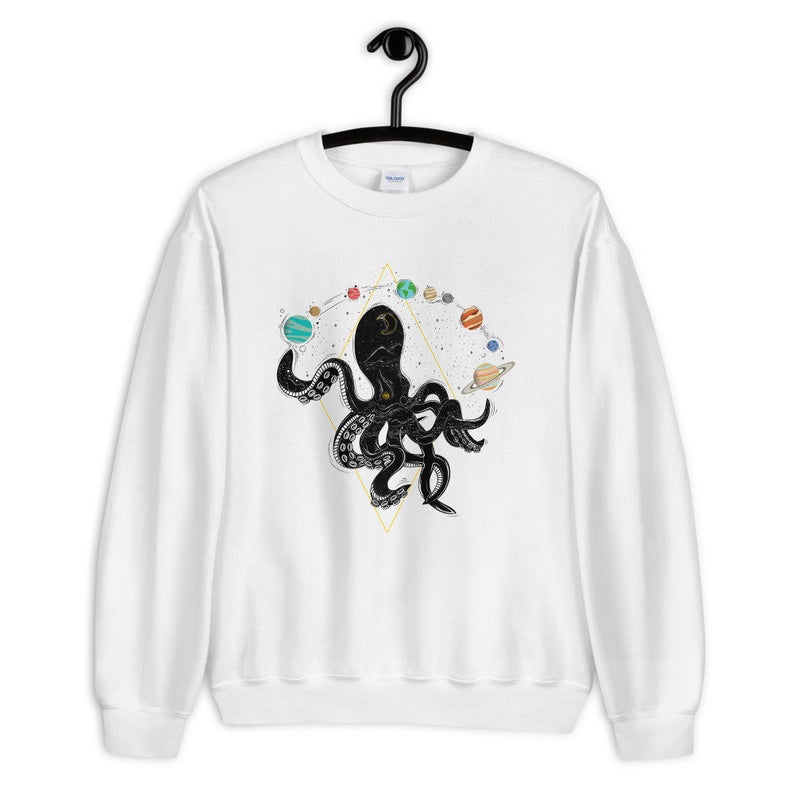 Galaxy Juggling Octopus Sweatshirt