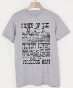 Gangs of the EPL logo T-Shirt