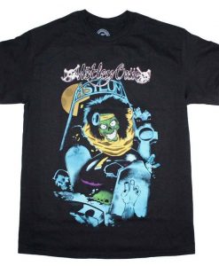 MOTLEY CRUE Graveyard VIntage-Inspired T-Shirt