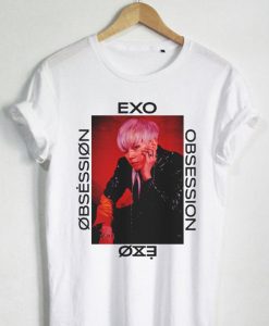 Baekhyun EXO OBSESSION Boyband Boygroup Kpop T Shirt