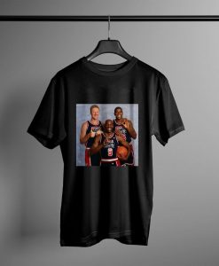 Michael Jordan Magic Johnson & Larry Bird t shirt