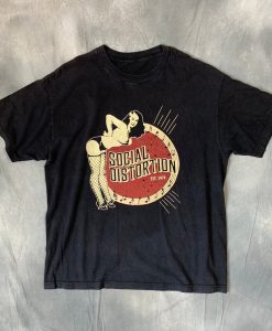 Social Distortion Punk Rock Band T Shirt