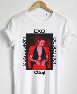 Suho EXO OBSESSION Boyband Boygroup t shirt