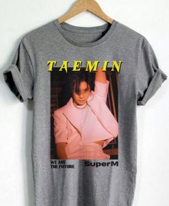 Taemin SUPER M Kpop Boy Group t shirt