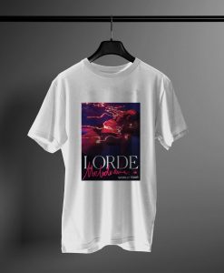 lorde melodrama world tour t shirt